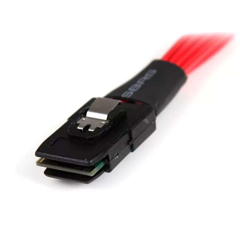StarTech.com 1 m SAS kabelis SFF-8087 į 4x fiksuojančią SATA