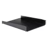 StarTech.com CABSHELF22 2U fiksuota lentyna serverio stovui – 22 colių gylio, juoda, 23 kg keliamoji galia