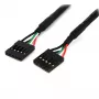 StarTech.com 24 colių vidinis 5 kontaktų USB IDC pagrindinės plokštės lizdo laidas M/M