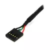 StarTech.com 24 colių vidinis 5 kontaktų USB IDC pagrindinės plokštės lizdo laidas M/M