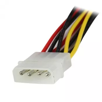 StarTech.com 12 colių LP4 į 2x užsifiksuojančią SATA maitinimo Y kabelio šakotuvas - 4 kontaktų LP4 į dvigubą SATA