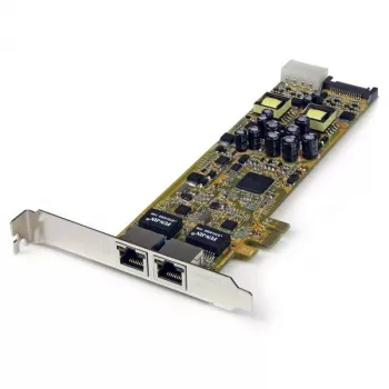 StarTech.com ST2000PEXPSE – Dviejų prievadų PCI Express Gigabit Ethernet tinklo plokštė su PoE/PSE