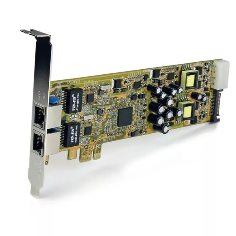 StarTech.com ST2000PEXPSE – Dviejų prievadų PCI Express Gigabit Ethernet tinklo plokštė su PoE/PSE