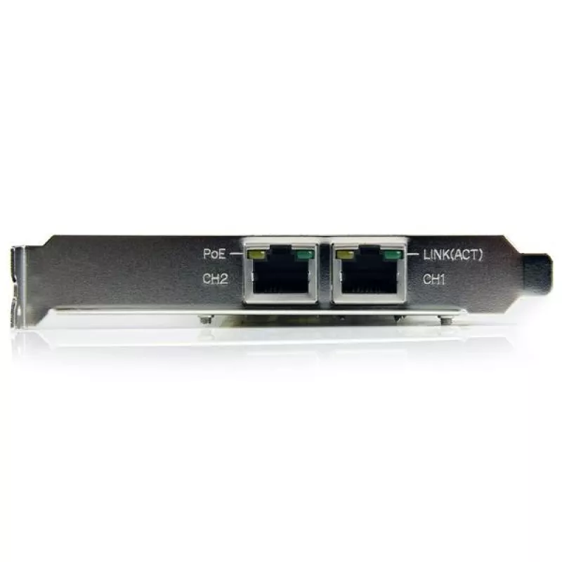 StarTech.com ST2000PEXPSE – Dviejų prievadų PCI Express Gigabit Ethernet tinklo plokštė su PoE/PSE