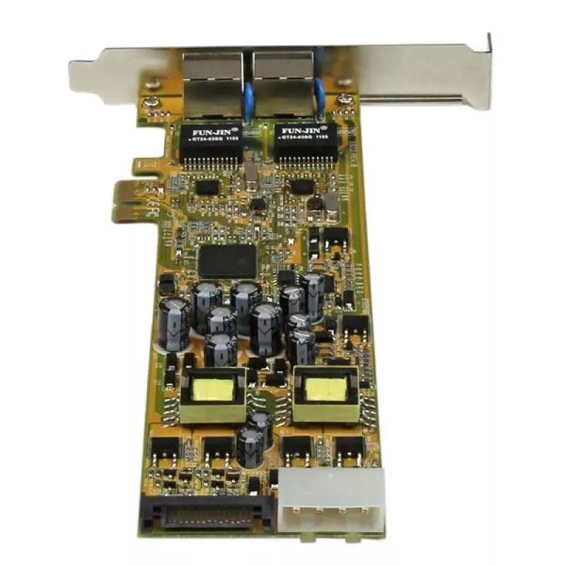 StarTech.com ST2000PEXPSE – Dviejų prievadų PCI Express Gigabit Ethernet tinklo plokštė su PoE/PSE
