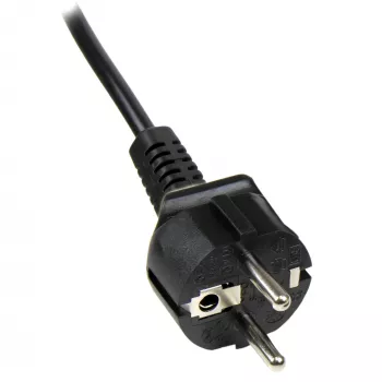 StarTech.com 2m maitinimo laidas nešiojamam kompiuteriui, EU Schuko į C5, 2.5A 250V, 18AWG