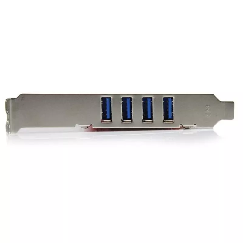 StarTech.com 4 prievadų PCI USB 3.0 adapterio kortelė su SATA/SP4 maitinimu