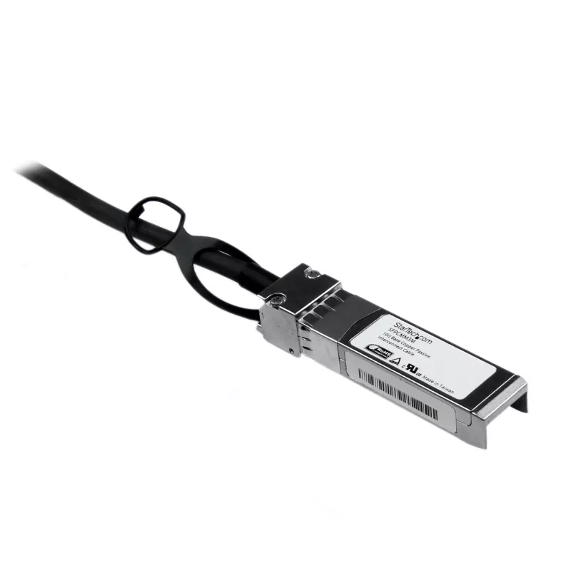 StarTech.com Cisco SFP-H10GB-CU3M suderinamas 3m 10G SFP+ į SFP+ tiesioginio prijungimo Twinax kabelis - 10GbE SFP+ varinis DAC 10 Gbps mažos galios pasyvus Mini GBIC/transiverio modulis, skirtas Firepower, ASR920, ASR9000