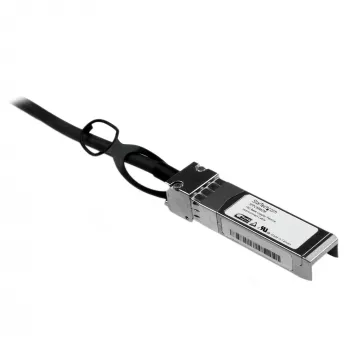 StarTech.com Cisco SFP-H10GB-CU2M suderinamas 2 m 10G SFP+ tiesioginio prijungimo varinis kabelis Twinax - 10GbE SFP+ varinis DAC 10 Gbps mažos galios pasyvus Mini GBIC siųstuvas-imtuvas DAC, skirtas Firepower ASR920 ASR9000