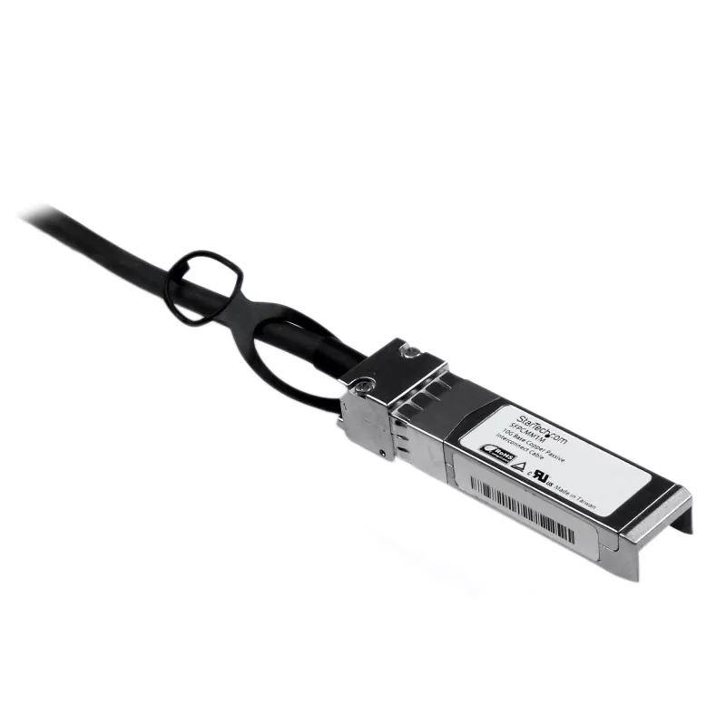 StarTech.com Cisco SFP-H10GB-CU1M suderinamas 1 m 10G SFP+ tiesioginio prijungimo varinis kabelis Twinax - 10GbE SFP+ varinis DAC 10 Gbps mažos galios pasyvus Mini GBIC siųstuvas-imtuvas modulis DAC Firepower ASR920 ASR9000