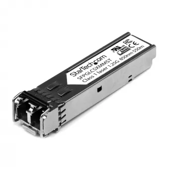StarTech.com Cisco GLC-SX-MM suderinamas SFP siųstuvas-imtuvas - 1000BASE-SX, 1GbE daugiamodis šviesolaidinis modulis, LC, 550 m, 850 nm