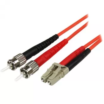 StarTech.com 5m šviesolaidinis kabelis - daugiamodis dupleksas 50/125 - LSZH šviesolaidinis trumpiklis - LC/ST