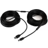 StarTech.com 65ft (20m) aktyvus USB 2.0 A į B laidas, ilgas USB laidas, USB spausdintuvo laidas, 1x USB A (M), 1x USB B (M), juodas