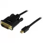 StarTech.com 10 pėdų (3 m) Mini DisplayPort į DVI laidas - Mini DP į DVI adapterio laidas - 1080p vaizdas - Pasyvus mDP 1.2 į DVI-D Single Link - mDP arba Thunderbolt 1/2 Mac/PC prie DVI monitoriaus
