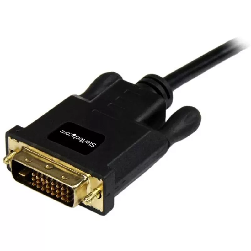 StarTech.com 10 pėdų (3 m) Mini DisplayPort į DVI laidas - Mini DP į DVI adapterio laidas - 1080p vaizdas - Pasyvus mDP 1.2 į DVI-D Single Link - mDP arba Thunderbolt 1/2 Mac/PC prie DVI monitoriaus