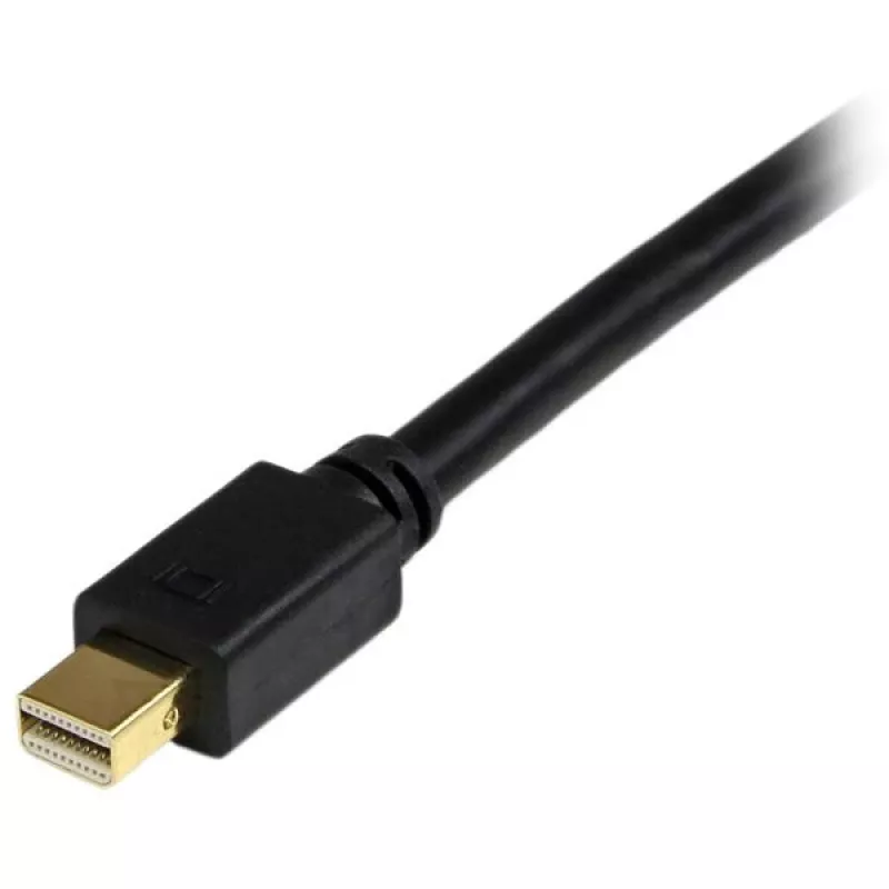 StarTech.com 10 pėdų (3 m) Mini DisplayPort į DVI laidas - Mini DP į DVI adapterio laidas - 1080p vaizdas - Pasyvus mDP 1.2 į DVI-D Single Link - mDP arba Thunderbolt 1/2 Mac/PC prie DVI monitoriaus