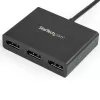 StarTech.com 3 prievadų kelių monitorių adapteris – Mini DisplayPort į DisplayPort MST šakotuvas, dvigubas 4K 30Hz ir 1x 1080p – vaizdo skirstytuvas išplėstiniam darbalaukiui tik Windows – mDP 1.2 į 3x DP