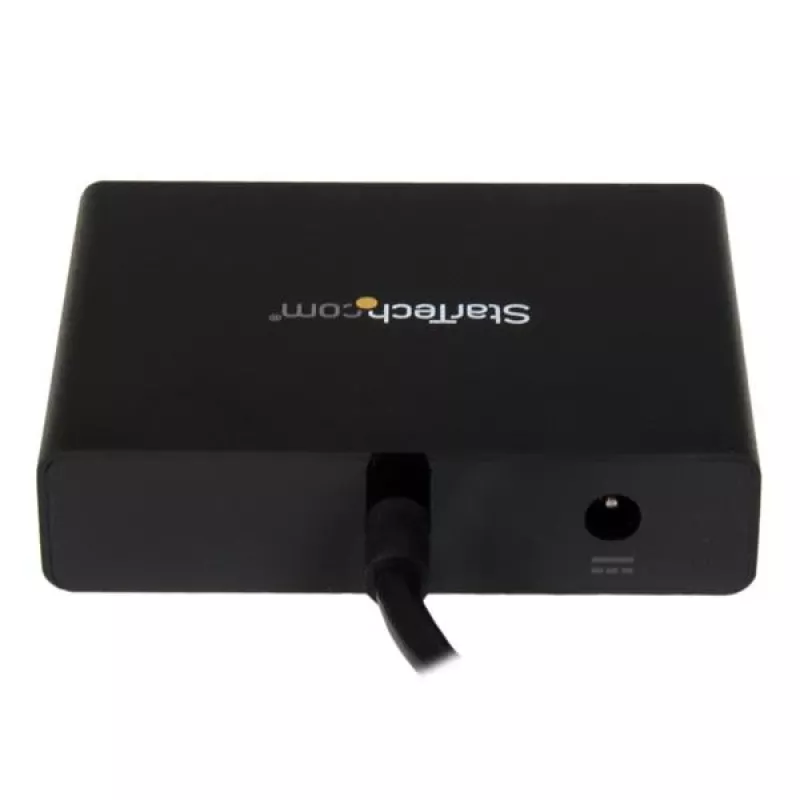StarTech.com 3 prievadų kelių monitorių adapteris – DisplayPort 1.2 MST šakotuvas iki dviejų 4K 30Hz ir vieno 1080p – vaizdo skirstytuvas išplėstiniam darbalaukiui, skirtas tik Windows PC – DP į 3x DP monitorius