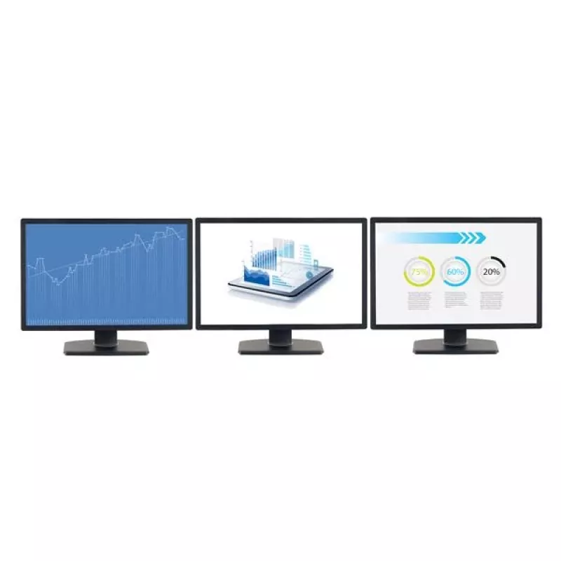 StarTech.com 3 prievadų kelių monitorių adapteris – DisplayPort 1.2 MST šakotuvas iki dviejų 4K 30Hz ir vieno 1080p – vaizdo skirstytuvas išplėstiniam darbalaukiui, skirtas tik Windows PC – DP į 3x DP monitorius