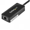 StarTech.com USB 3.0 į Gigabit Ethernet adapteris su USB prievadu - juodas