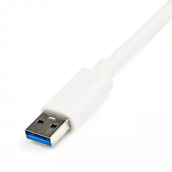 StarTech.com USB 3.0 į Gigabit Ethernet adapteris su USB prievadu – baltas