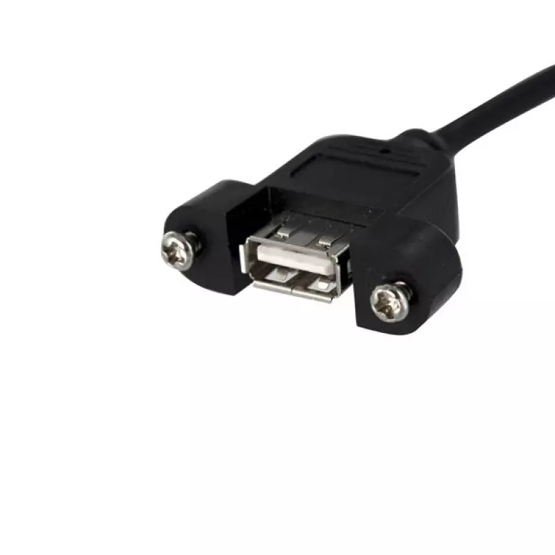 StarTech.com 3 pėdų skydelio montavimo USB laidas – USB A prie pagrindinės plokštės antraštės laidas (moteriškas / moteriškas)