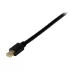 StarTech.com 6ft (2m) aktyvus Mini DisplayPort į VGA laidas - Mini DP į VGA adapteris - 1080p vaizdas - mDP 1.2 arba Thunderbolt 1/2 Mac/PC prie VGA monitoriaus/projektoriaus