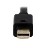 StarTech.com 6ft (2m) aktyvus Mini DisplayPort į VGA laidas - Mini DP į VGA adapteris - 1080p vaizdas - mDP 1.2 arba Thunderbolt 1/2 Mac/PC prie VGA monitoriaus/projektoriaus
