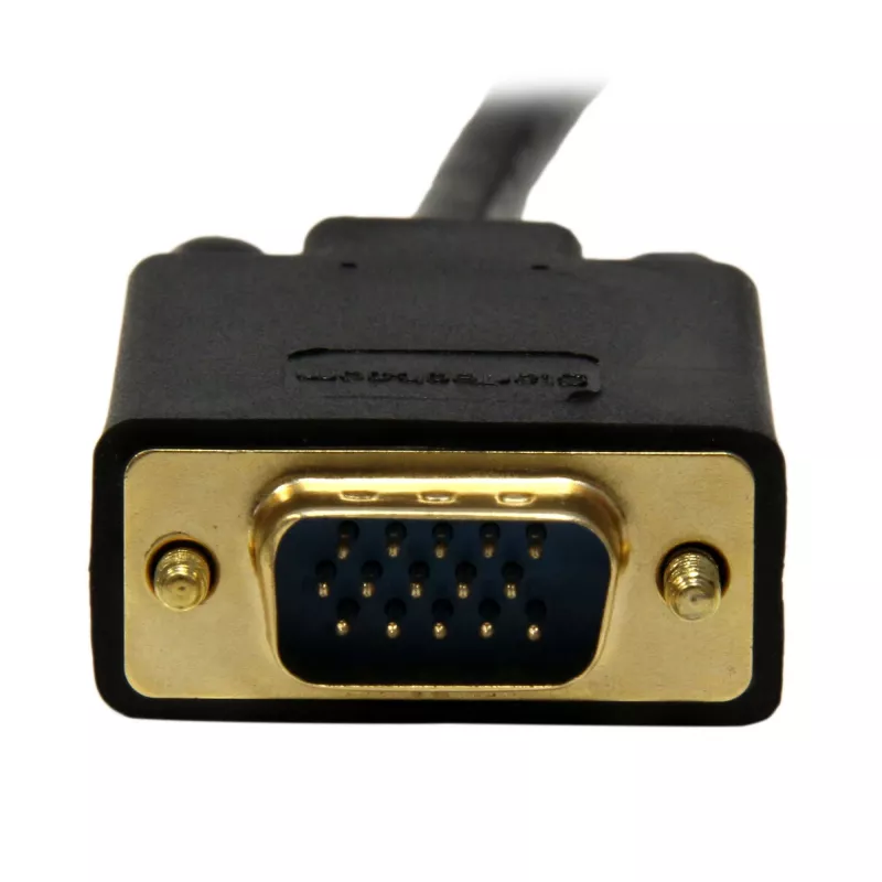 StarTech.com 6ft (2m) aktyvus Mini DisplayPort į VGA laidas - Mini DP į VGA adapteris - 1080p vaizdas - mDP 1.2 arba Thunderbolt 1/2 Mac/PC prie VGA monitoriaus/projektoriaus