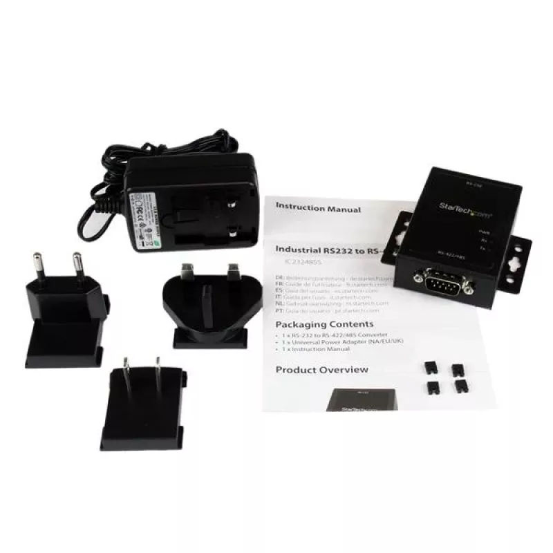 StarTech.com IC232485S pramoninis RS232 į RS422/485 nuosekliojo prievado keitiklis su 15KV ESD apsauga