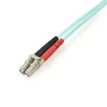 StarTech.com 3m (10ft) LC/UPC į LC/UPC OM3 daugiamodis šviesolaidinis kabelis, pilnas dupleksas 50/125µm, 100G, maži įterpimo nuostoliai, LSZH šviesolaidinis trumpiklis
