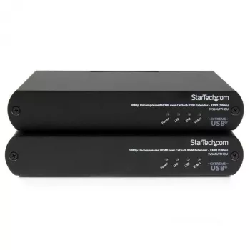 StarTech.com USB HDMI KVM ilgintuvas per Cat 5e / Cat 6, 1080p nekompresuotas vaizdas, 100 m