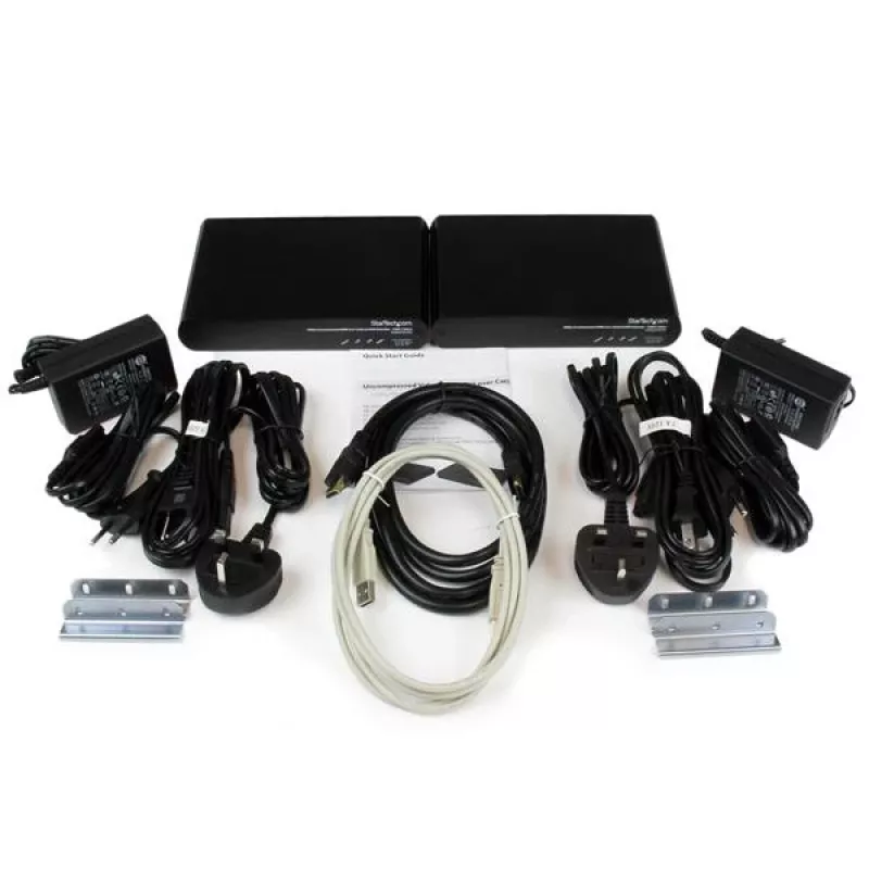 StarTech.com USB HDMI KVM ilgintuvas per Cat 5e / Cat 6, 1080p nekompresuotas vaizdas, 100 m