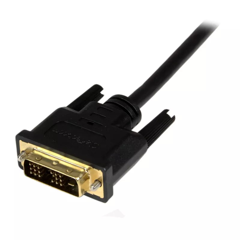 StarTech.com 2 m Mini HDMI į DVI-D laidas – 19 kontaktų Mini HDMI (vyriškas) į DVI-D (vyriškas), 1920x1200p