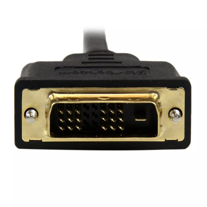 StarTech.com 2 m Mini HDMI į DVI-D laidas – 19 kontaktų Mini HDMI (vyriškas) į DVI-D (vyriškas), 1920x1200p