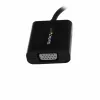 StarTech.com Mini DisplayPort į VGA adapteris – aktyvus Mini DP į VGA keitiklis – 1080p vaizdas – mDP arba Thunderbolt 1/2 Mac/PC prie VGA monitoriaus/projektoriaus/ekrano – mDP 1.2 į VGA lizdas – juodos spalvos