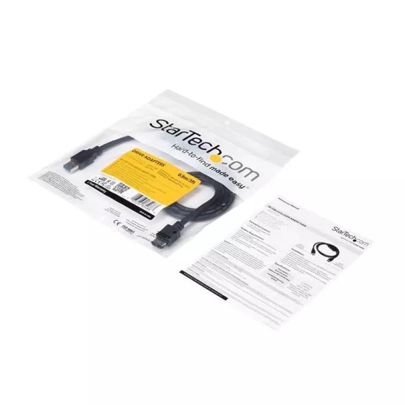 StarTech.com USB 3.0 į eSATA HDD / SSD / ODD adapterio laidas - 3 pėdų eSATA kietojo disko į USB 3.0 adapterio laidas - SATA 6 Gbps