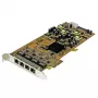 StarTech.com ST4000PEXPSE 4 prievadų „Gigabit Power over Ethernet“ PCIe tinklo plokštė – PSE / PoE PCI Express NIC – TAA