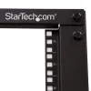 StarTech.com 4-Post 42U mobilus atviro rėmo serverių stovas, keturių stulpų 19 colių tinklo stovas su ratukais, reguliuojamo gylio riedantis stovas kompiuteriams/AV/duomenų/IT įrangai - ratukai, išlyginimo kojelės arba tvirtinimas prie grindų