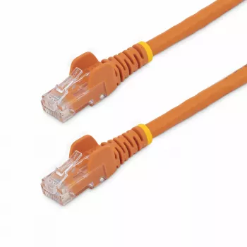StarTech.com 3m CAT6 Ethernet kabelis - oranžinis CAT 6 Gigabit Ethernet laidas - 250MHz 100W PoE RJ45 UTP tinklo/jungiamasis laidas su apsauga nuo užkliuvimo ir įtempimo mažinimu, individualiai išbandytas