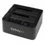 StarTech.com SDOCK2U33RE dviejų lizdų standžiųjų diskų dublikatorius / dokas, USB 3.0 / eSATA, 2,5/3,5 col. SATA III HDD/SSD