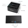 StarTech.com SDOCK2U33RE dviejų lizdų standžiųjų diskų dublikatorius / dokas, USB 3.0 / eSATA, 2,5/3,5 col. SATA III HDD/SSD