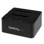 StarTech.com SDOCK2U33EB Dviejų lizdų USB 3.0 / eSATA į SATA standžiųjų diskų dokas