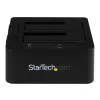 StarTech.com SDOCK2U33EB Dviejų lizdų USB 3.0 / eSATA į SATA standžiųjų diskų dokas