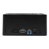 StarTech.com SDOCK2U33EB Dviejų lizdų USB 3.0 / eSATA į SATA standžiųjų diskų dokas