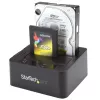 StarTech.com SDOCK2U33EB Dviejų lizdų USB 3.0 / eSATA į SATA standžiųjų diskų dokas