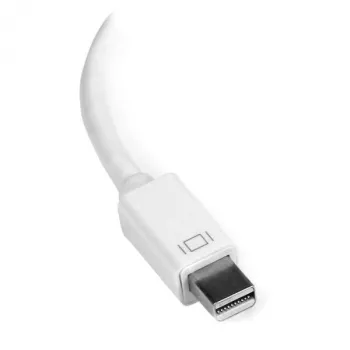 StarTech.com Mini DisplayPort į HDMI adapteris – aktyvus mDP į HDMI vaizdo keitiklis – 4K 30Hz – Mini DP arba Thunderbolt 1/2 Mac/PC prie HDMI monitoriaus/TV/ekrano – mDP 1.2 į HDMI adapteris – baltas