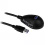 StarTech.com 5 pėdų juodas stalinis SuperSpeed USB 3.0 ilginimo kabelis - A-A vyriškas/moteriškas