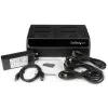 StarTech.com SDOCK4U33 4 lizdų USB 3.0 į SATA kietojo disko dokas, išorinis 2,5/3,5 col. SATA III SSD/HDD dokas su karšto keitimo palaikymu
