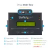 StarTech.com SATDUP11IMG – autonominis 1:1 SATA HDD/SSD kopijavimo įrenginys su disko atvaizdų tvarkykle